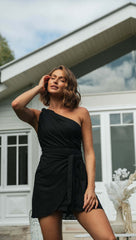 Elovie Mini Dress - Black