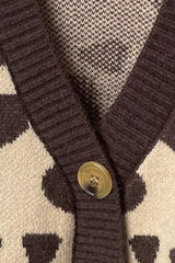 Casual Leopard Pattern Cardigan