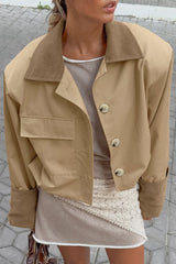 Short Sleeve Barn Style Jacket