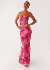 Chloe Floral Maxi Dress
