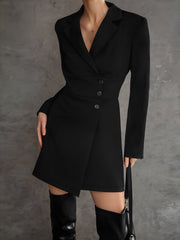 First Choice Blazer Trendy Long Sleeve Short Dress Coats-L
