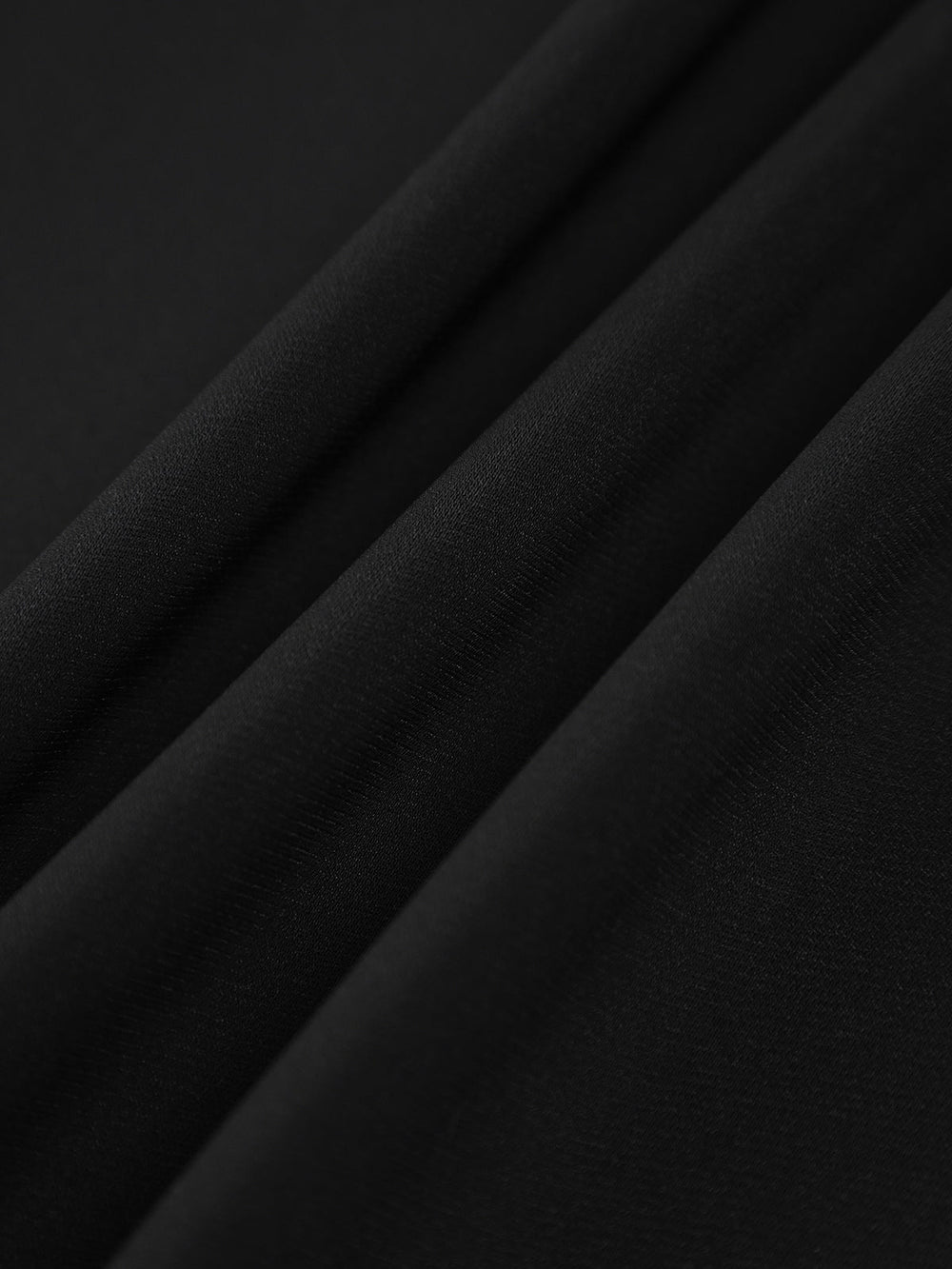Chiffon Low Cut V neck Modern Pleated Zip Mini Dress Dresses