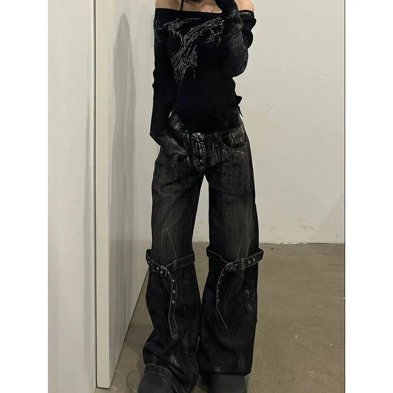 High Halloween Hop Hip Waist Pants