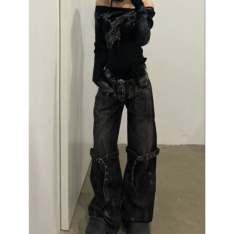 High Halloween Hop Hip Waist Pants