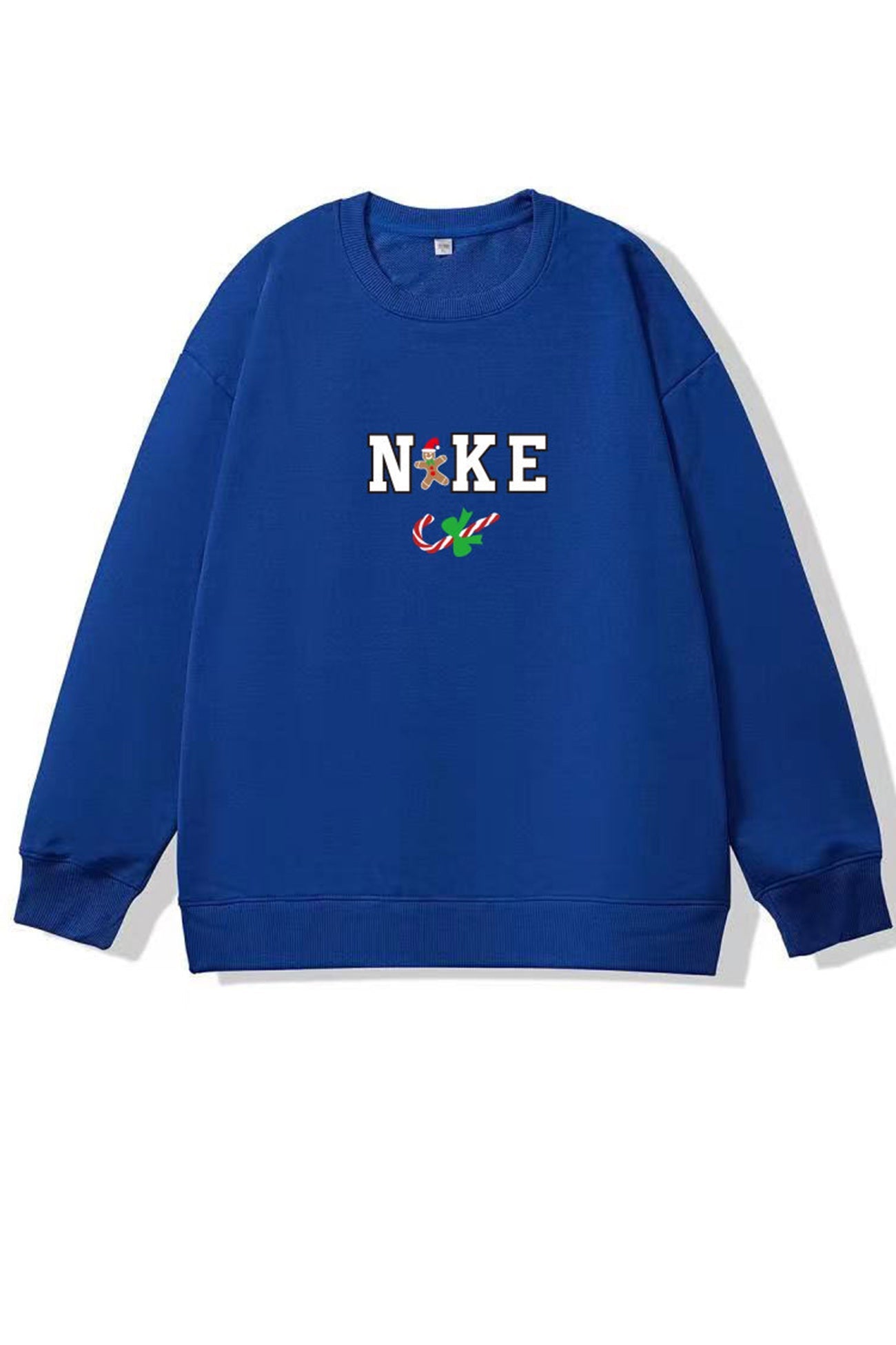 Christmas Letter Graphic Cotton Sweatshirt