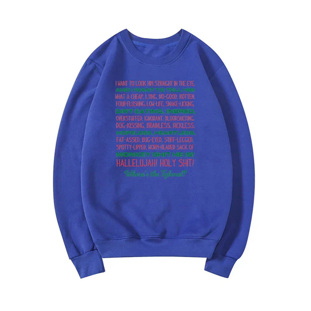 Funny Griswold Family Vacation Retro Unisex Christmas Hoodie Blue / S Hoodies-L