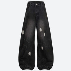 Distressed Baggy Jeans