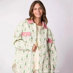 European American Christmas Jacket Coat Coats-241208