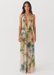 Lottie Multicolor Maxi Dress