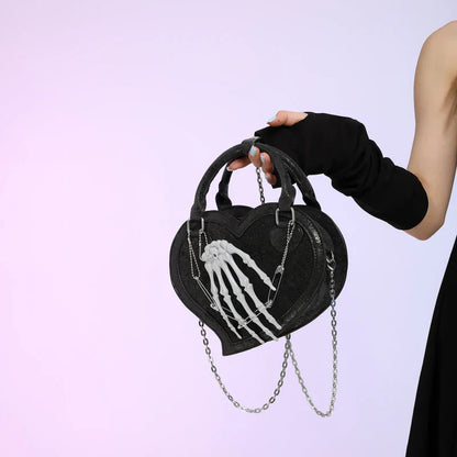 Halloween Spooky Treat Gothic or Evil Sling Party Trick Evening Hand Bag