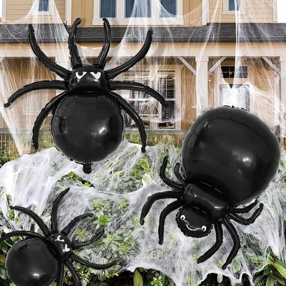 Large Spider Foil Balloons Halloween Decorative Item