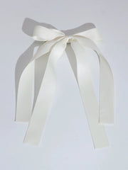 Ribbon Back Head Christmas Hair Accessory For Ladies Beige Accessories-L