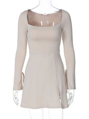 Westlyn Mini Dress - Apricot