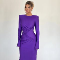 Ansley Dress - Purple
