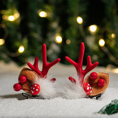 Cute Reindeer Christmas Dainty Hair Accessory