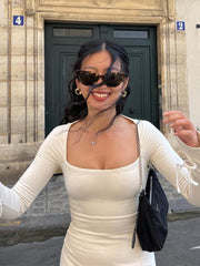 Westlyn Mini Dress - Apricot