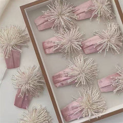 Glitter Beaded Fringe Firework Hair Accessory