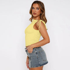 Vermilion Top - Yellow