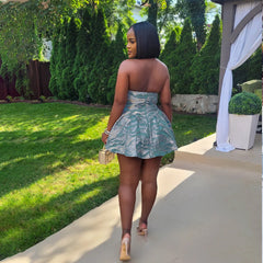 Sling Woven Jacquard Short Party