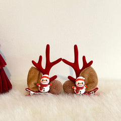 Cute Antler Ears Headband Christmas Hair Accessory
