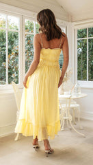 Reva Maxi Dress - Yellow