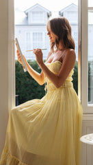 Reva Maxi Dress - Yellow