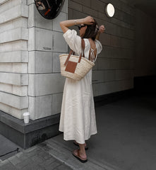 Gemini Rising Dress - Off White