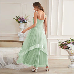 Sling Dress Embroidered Mesh Lace Swing Fresh Fairy Dress