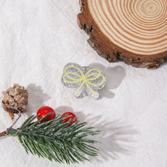 Sparkle Gingerbread Hat Glove Mini Claw Hair Accessory