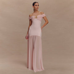 Paris Maxi Dress-Pink