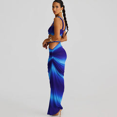 Makoko Co-Ord set - Blue