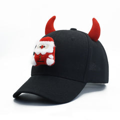 Demonic Horn Adjustable Peak Christmas Hat