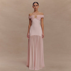 Paris Maxi Dress-Pink
