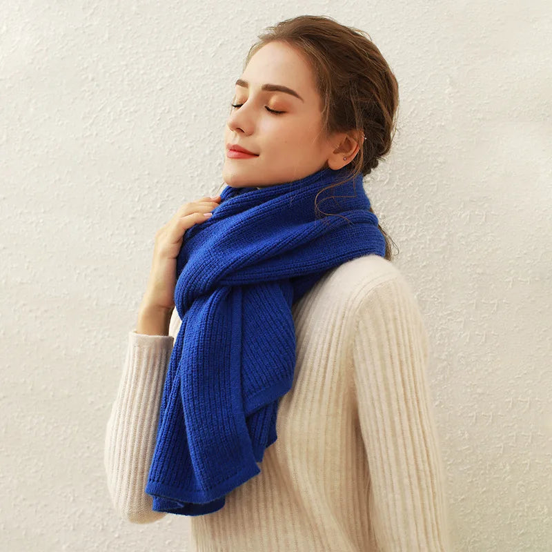 Cashmere Scarf For Women - Thick And Warm Winter Scarfs-L