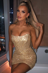 Cindy Elegant Mini Dress