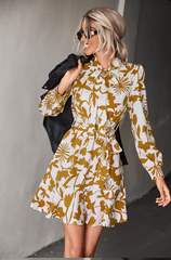 Woven Gown Long Belt With Waist Sleeves M / Yellow