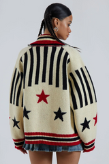 Team 23 Knitted Zip Through
