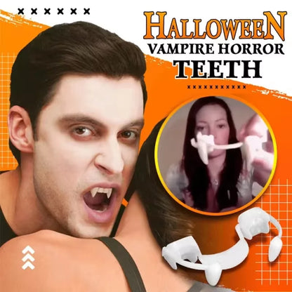 Halloween Cosplay Retractable Vampire Zombie Teeth Decorative Item