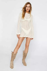 Short crochet dress "Malo" - 3 colors