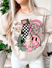 Fashion Retro Comfort Cotton Pop Sublimation Christmas Hoodie Hoodies-L