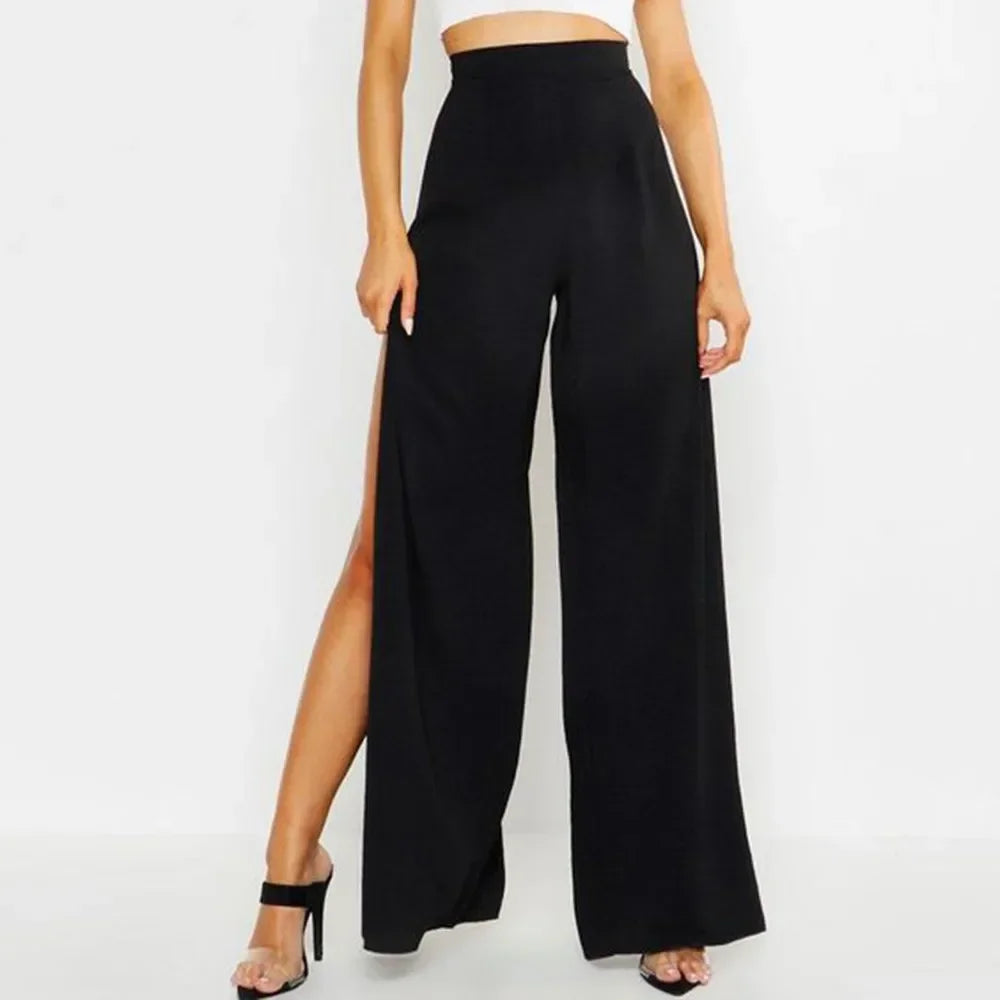 Sexy Halloween Yoga Split Side High Waist Pants