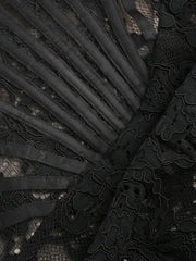 Strapless Lace Mini Dress