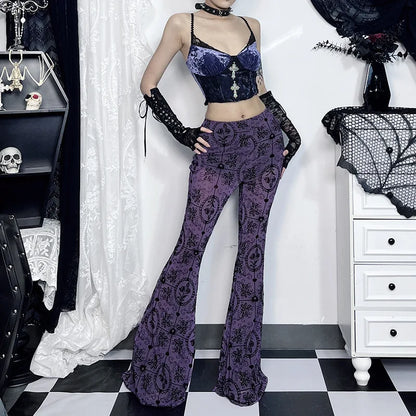 Trendy Long Halloween Pants