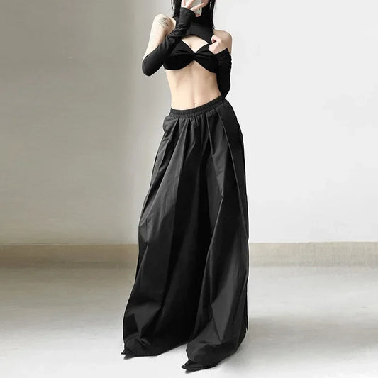 Vintage Techwear Emo Women Baggy Alt Gothic Pants