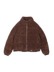 Vintage Zip Up Corduroy Padded Jacket
