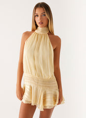 Amoura Elegant Mini Dress