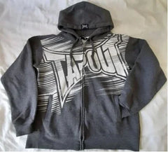 Grunge Zip Up Sweatshirt black 2 / M