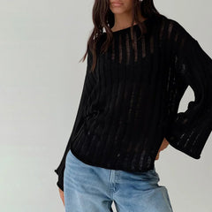 Solid Color Loose Warm Sweater