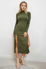 Knit Slim Fit Maxi Dress