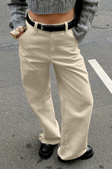 Cotton Loose Vintage Cargo Jean